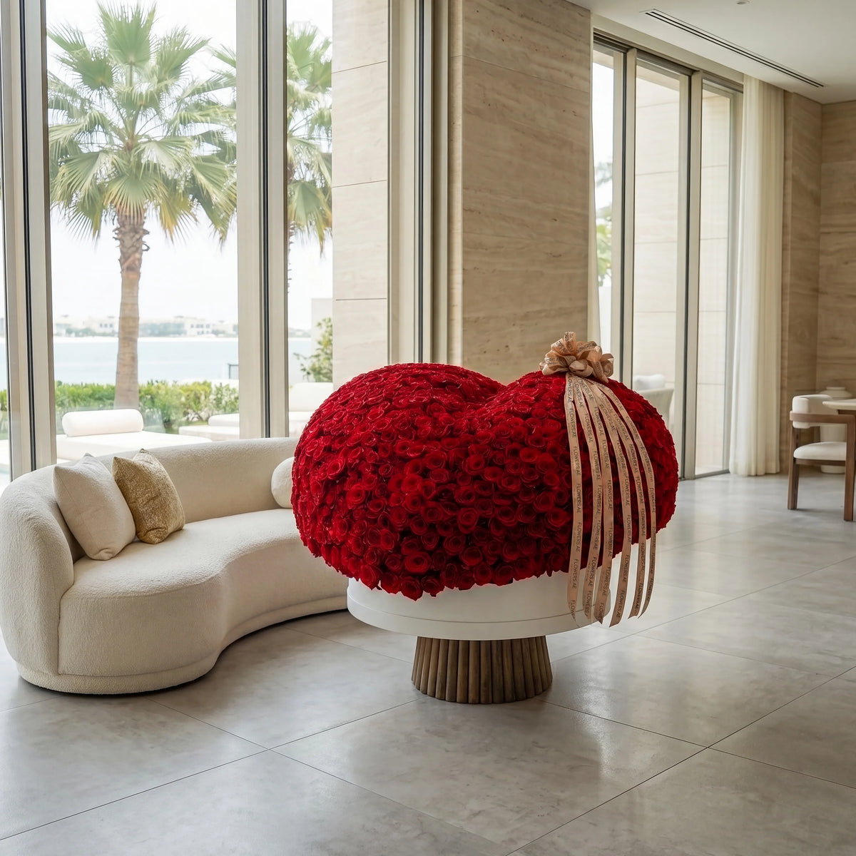 Anniversary 3D Heart  XXXL Hatbox