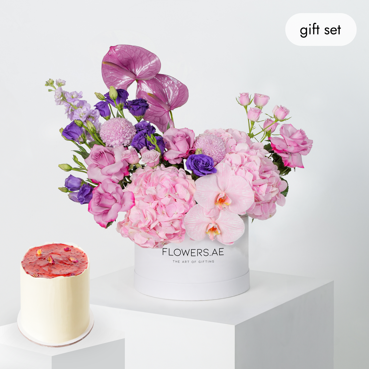 Elegant Pastel Hatbox (Gift Set)