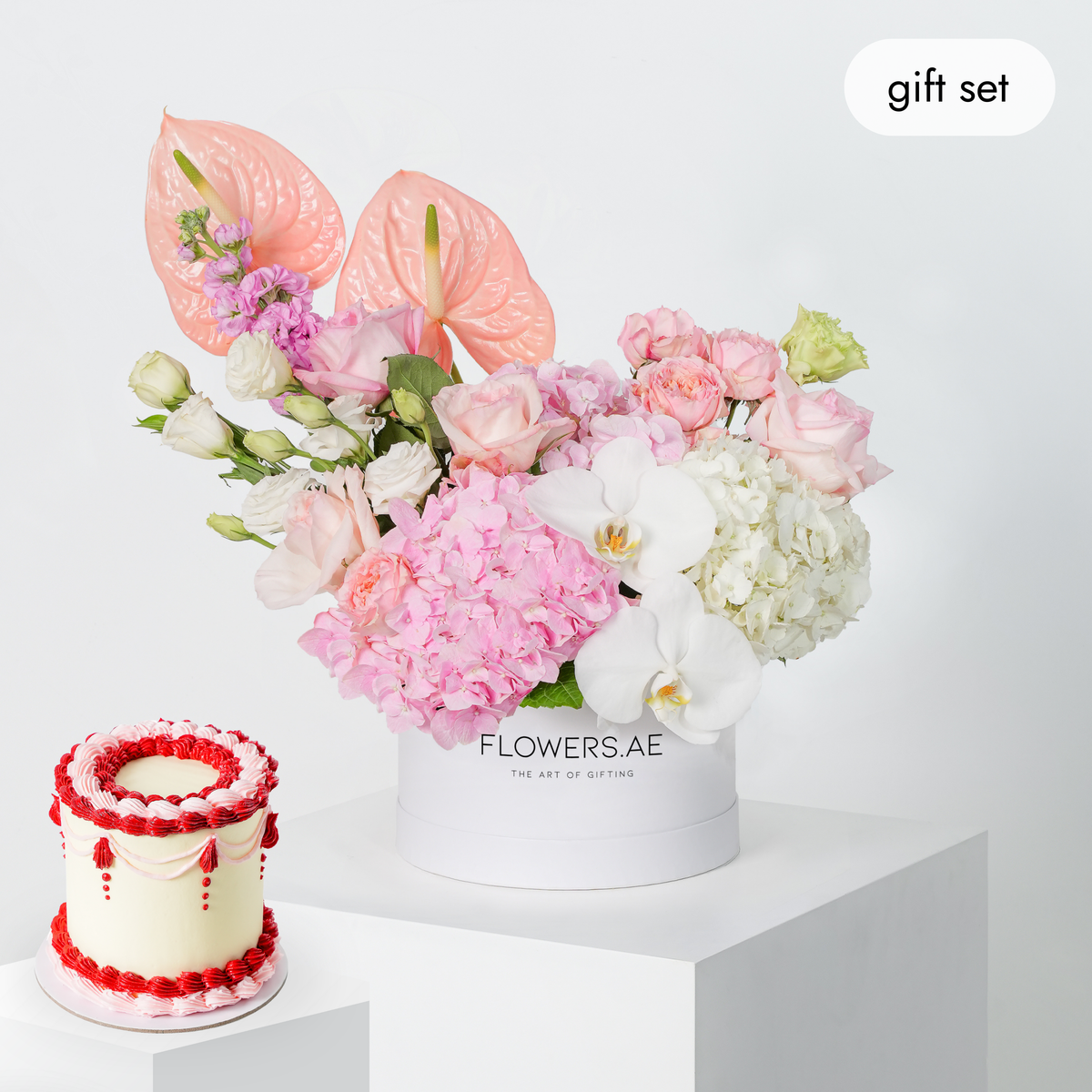 Elegant Pinks Hatbox (Gift Set)