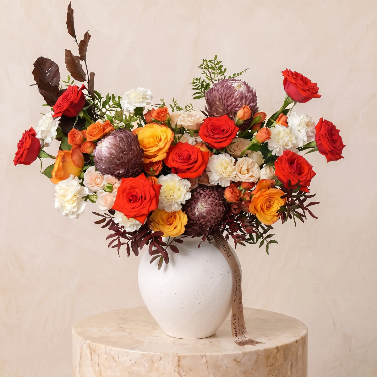 Rustic Blush Vase