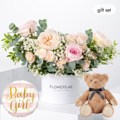 Baby Petite Pastel Hatbox (Gift Set)