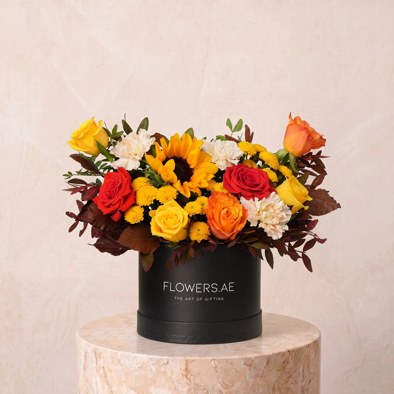 Petite Harvest Glow Hatbox