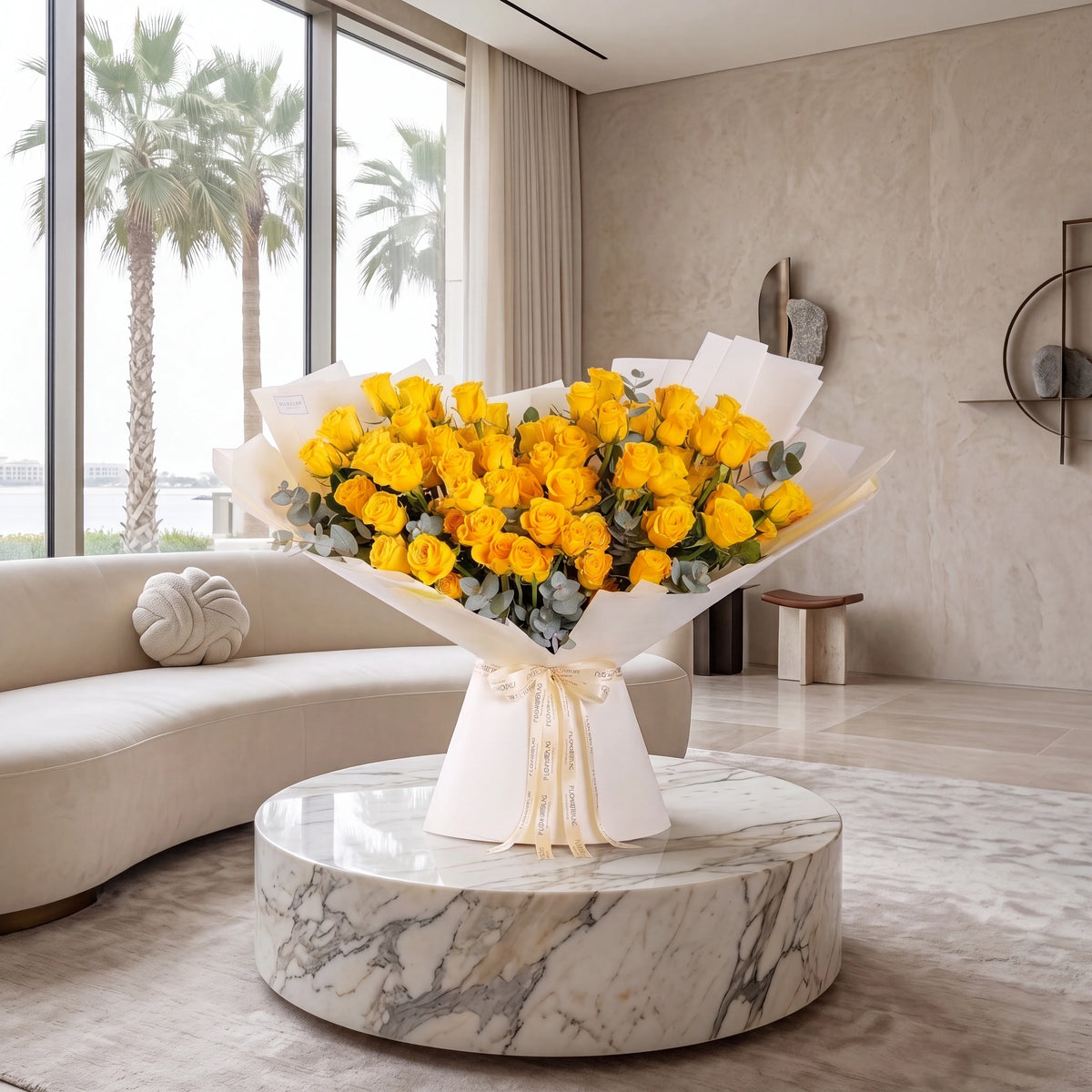 100 Yellow Roses