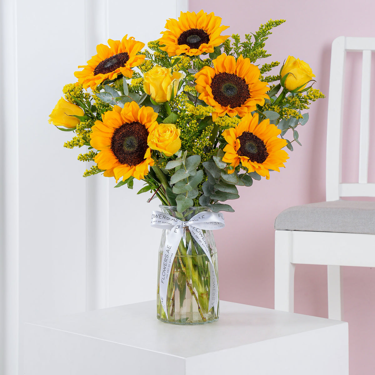 Luxury Sunflower - Vase